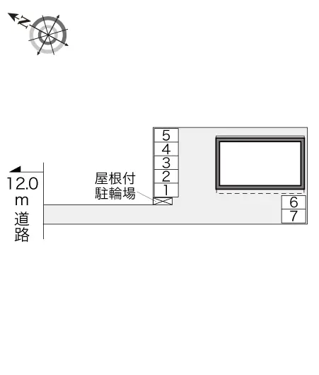 ★手数料０円★高浜市豊田町１丁目　月極駐車場（LP）